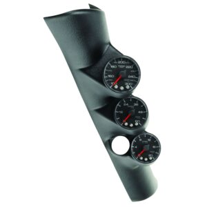 AUTOMETER Diesel Ga Kit, A-Pillar W/Spkr, Ram 98-02, Bst/Egt/Trans, 60PSI/2K°f/300°f, Bk, Spek