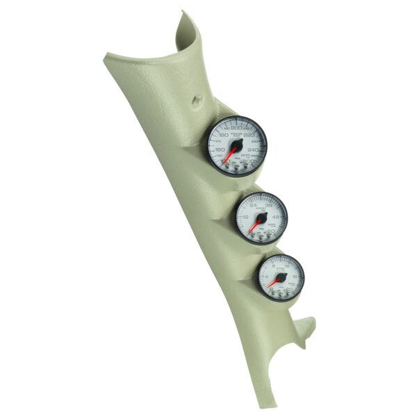 AUTOMETER Diesel Gauge Kit, A-Pillar, Ram 03-09, Bst/Egt/Trans, 60PSI/2K°f/300°f, White, Spek
