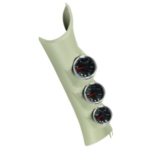 AUTOMETER Diesel Gauge Kit, A-Pillar, Ram 10-19, Boost/Egt/Trans, 60PSI/2K°f/300°f, Black, Spek