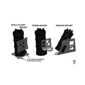 RADIUM Fuel Surge Tank Mounting Bracket, Universal Wall/Floor Standard Mount