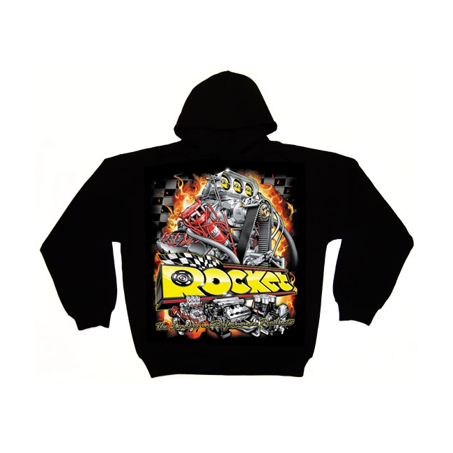 AEROFLOW Rocket "HEMI Engine" Hoody, LARGE