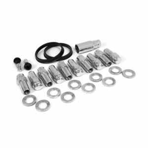 RACE STAR Lug Kit 7/16" x 1.38" GM Wheel Shank, 13/16" Head, 10PK