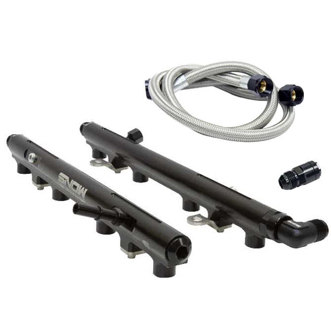 Snow Performance Fuel Rail Kit, 2018+ Coyote (Pair) Factory Hookup