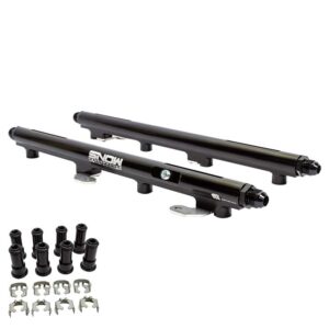 Snow Performance Billet Fuel Rail Kit, 2005+ 5.7L, 6.1L, And 6.4L Hemi, 34mm Injector Height, Return Style
