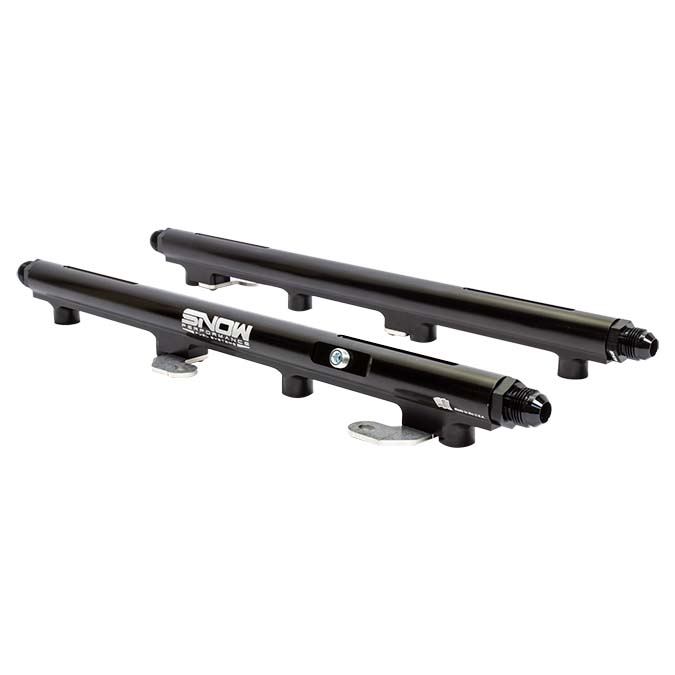 Snow Performance Billet Fuel Rail Kit, 2005+ 6.4L Hemi, Factory Height Injectors, Return Style