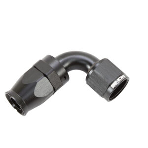 Snow Performance -10 AN 90 Degree PTFE Hose End (Black)