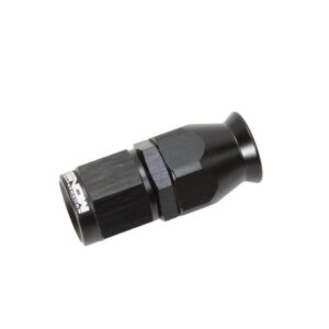 Snow Performance -6 AN Straight PTFE Hose End (Black)