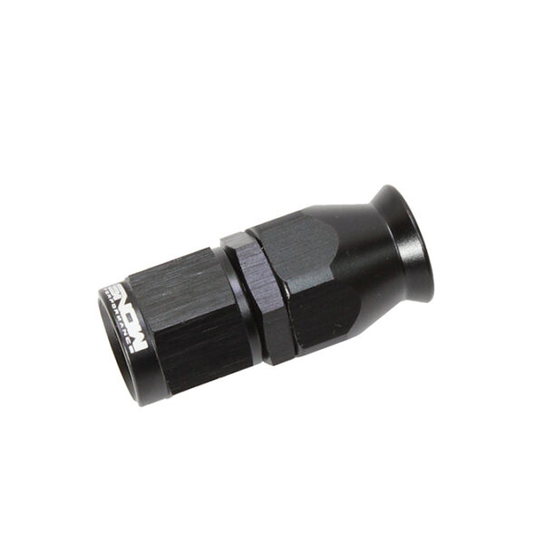 Snow Performance -6 AN Straight PTFE Hose End (Black)
