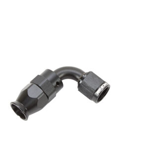 Snow Performance -6 AN 90 Degree PTFE Hose End (Black)