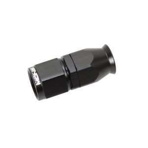 Snow Performance -8 AN Straight PTFE Hose End (Black)