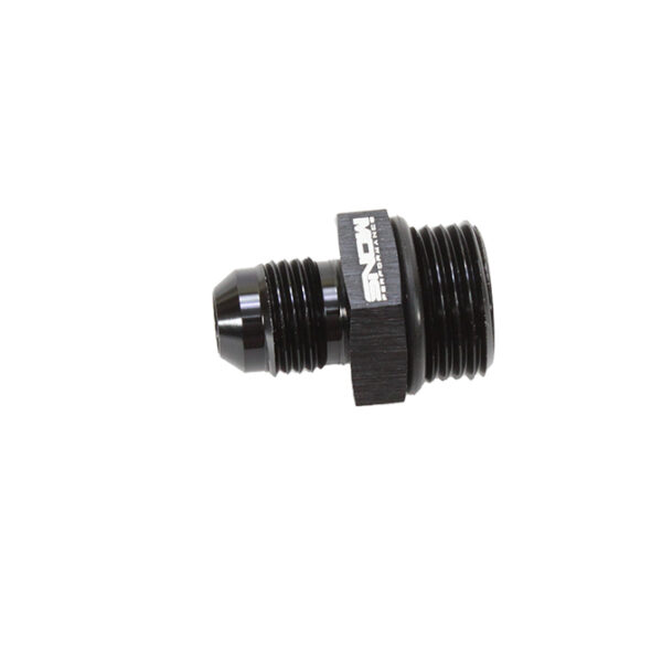 Snow Performance -8 Orb To -6 AN Straight Fitting (Black)