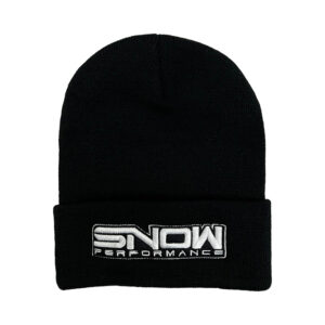 SNOW PERFORMANCE Snow Beanie Black, White Logo