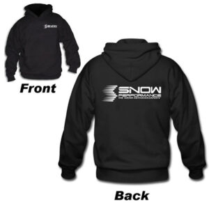 Snow Performance Snow Hoodie, Black, 4XL