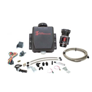 Snow Performance Stage 1 Boost Cooler Forced Induction Water Methanol Injection Kit (Stainless Steel Braided Line, 4AN Fittings)