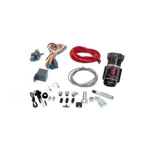 Snow Performance Stage 1 Boost Cooler Forced Induction Water-Methanol Injection Kit, Red, No Tank
