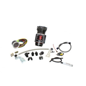 Snow Performance Stage 2 Boost Cooler Forced Induction Progressive Water-Methanol Injection Kit (Stainless Steel Braided Line, 4AN Fittings) No Tank