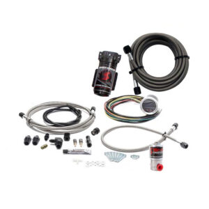 Snow Performance Stage 2.5 Boost Cooler Forced Induction Progressive Water-Methanol Injection Kit W/ 2.5 Gallon Tank. (Stainless Steel Braided Line, 4AN Fittings)No Tank
