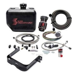 Snow Performance Stage 2.5 Boost Cooler Forced Induction Progressive Water-Methanol Injection Kit W/ 2.5 Gallon Tank. (Stainless Steel Braided Line, 4AN Fittings)
