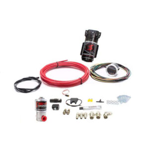 Snow Performance Stage 2.5 Boost Cooler Forced Induction Progressive Water-Methanol Injection Kit W/ 2.5 Gallon Tank. (Red High Temp Nylon Tubing, Quick-Connect Fittings) No Tank