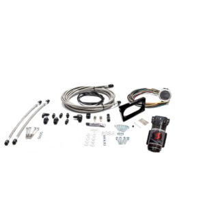 Snow Performance Stage 2 Boost Cooler 2005-2010 Ford Mustang Gt 4.6L Forced Induction Water-Methanol Injection Kit (Stainless Steel Braided Line, 4AN Fittings)