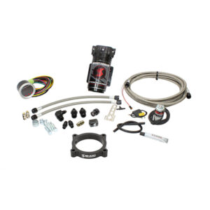 Snow Performance Stage 2 Boost Cooler 2011-2017 Ford Mustang Gt 5.0L Forced Induction Water-Methanol Injection Kit (Stainless Steel Braided Line, 4AN Fittings)