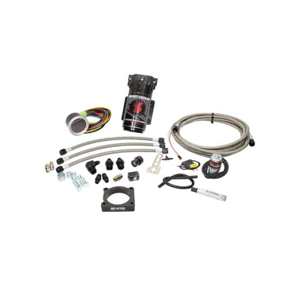 Snow Performance Stage 2 Boost Cooler 2010-2017 Ford F-150 3.5L Ecoboost Water-Methanol Injection Kit (Stainless Steel Braided Line, 4AN Fittings)