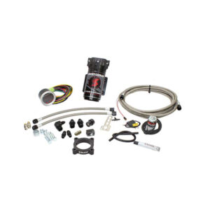 Snow Performance Stage 2 Boost Cooler 2013-2018 Ford Focus St Water-Methanol Injection Kit (Stainless Steel Braided Line, 4AN Fittings)