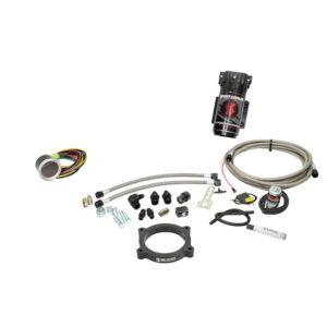 Snow Performance Stage 2 Boost Cooler 2016+ Chevy Camaro SS 6.2L Lt1 Forced Induction Water-Methanol Injection Kit (Stainless Braided Line, 4AN Fittings)