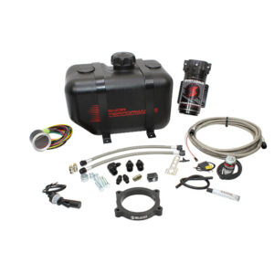 Snow Performance Stage 2 Boost Cooler 2016+ Chevy Camaro SS 6.2L Lt1 Forced Induction Water-Methanol Injection Kit (Stainless Braided Line, 4AN Fittings)