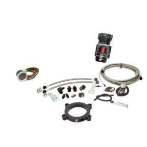 Snow Performance Stage 2 Boost Cooler 2014+ GM Truck Forced Induction Water-Methanol Injection Kit (Stainless Steel Braided Line, 4AN Fittings)