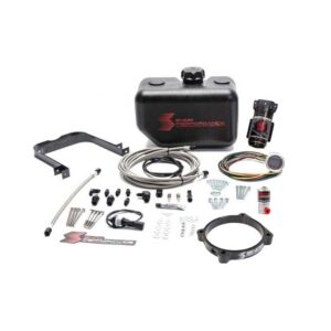 Snow Performance Stage 2 Boost Cooler 105mm Hellcat Water-Methanol Injection Kit (Stainless Steel Braided Line, 4AN Fittings)