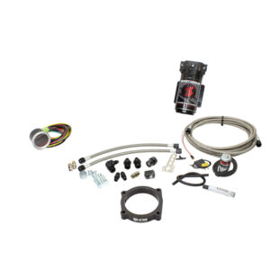 Snow Performance Stage 2 Boost Cooler Dodge Challenger/Charger Hellcat Water-Methanol Injection Kit (Stainless Steel Braided Line, 4AN Fittings)