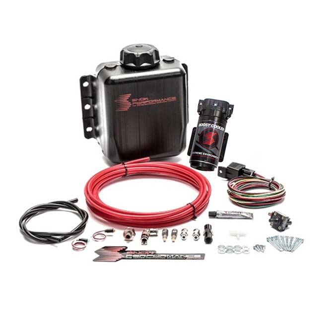 Snow Performance Diesel Stage 1 Boost Cooler Water-Methanol Injection Kit, Red