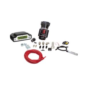 Snow Performance Stage 3 Boost Cooler EFI 2D MAP Progressive Water-Methanol Injection Kit (Red High Temp Nylon, Quick-Connect Fittings)