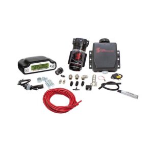 Snow Performance Stage 3 Boost Cooler EFI 2D MAP Progressive Water-Methanol Injection Kit (Red High Temp Nylon, Quick-Connect Fittings)