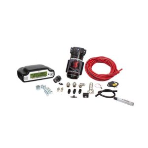 Snow Performance Stage 3 Boost Cooler Direct Injected 2D MAP Progressive Water-Methanol Injection Kit (Red High Temp Nylon, Quick-Connect Fittings)