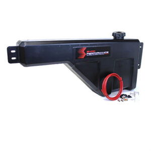 Snow Performance 10 Gal. Water-Methanol Tank Upgrade High Temp Nylon (W/Brackets, Solenoid, Hose & All Necessary Fittings)