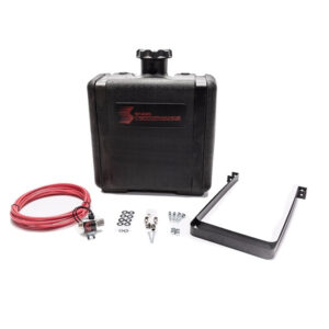 Snow Performance 7 Gal. Water-Methanol Tank Upgrade Quick-Connect Fittings (W/Brackets, Solenoid, Hose & All Necessary Fittings)  (15Lx17Hx9W)
