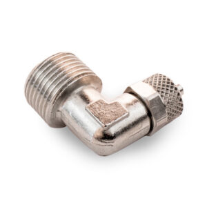 Snow Performance 90Deg Res Fitting 3/8 NPT- 1/4 Quick Connect