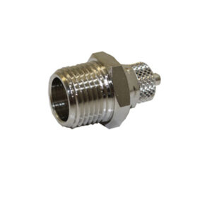 Snow Performance Straight Res Fitting 3/8 NPT- 1/4 Quick Connect