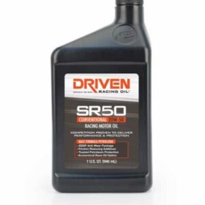 DRIVEN SR50 20W50 Mineral Race Engine Oil 1 Quart