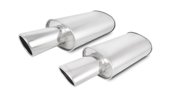 J P Racing's stainless steel exhaust mufflers