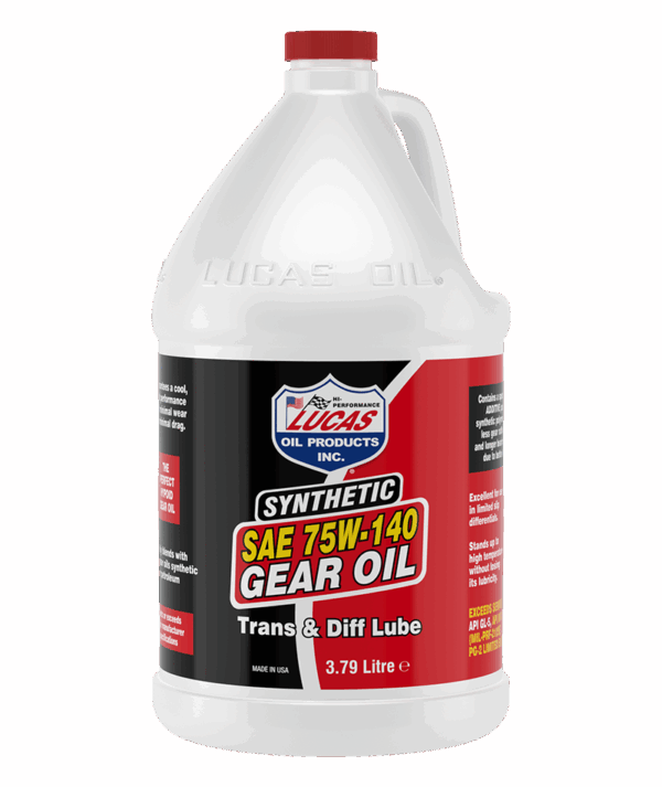 LUCAS 75W-140 Synthetic Gear Oil 3.79L