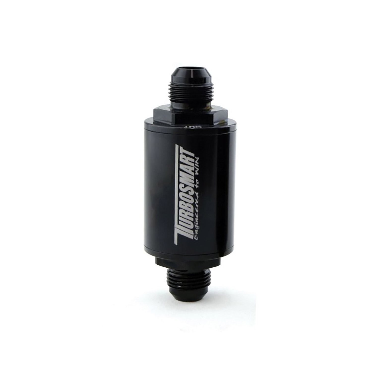 TURBOSMART FPR Billet Fuel Filter 10um AN-10 - Black