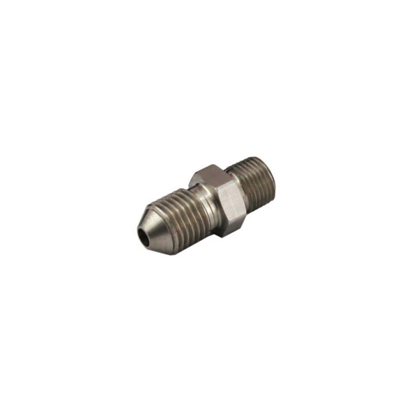 TURBOSMART 1/8" NPT to -4AN male - SS