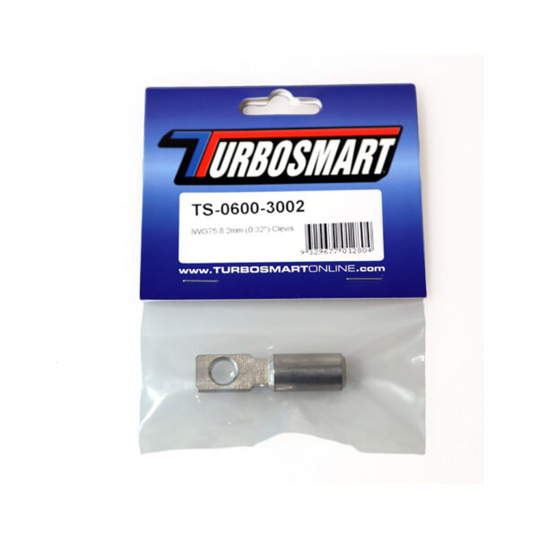 TURBOSMART Clevis Suit IWG75 (1/4" UNF thread) 8.2mm (Hole) x 40mm