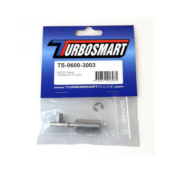 TURBOSMART Clevis Suit IWG75 (1/4" UNF thread) 8.0mm (Pin) x 40mm