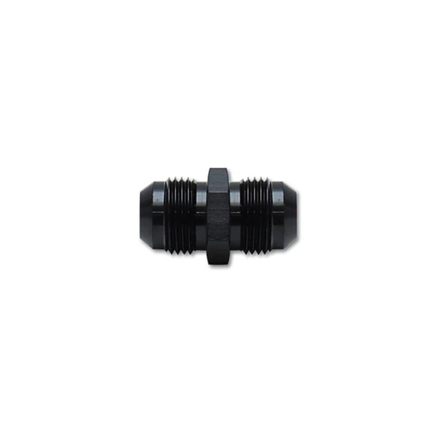 VIBRANT PERFORMANCE Union Adaptor Fitting; Size -8 AN x -8 AN - Anodised Black Only