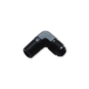 VIBRANT PERFORMANCE 90 Degree Adaptor Fitting (AN to NPT); Size: -10 AN x 3/8" NPT