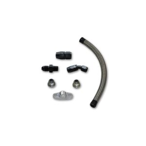 VIBRANT PERFORMANCE Universal Oil Drain Kit for GT Series Turbos (12" long line)